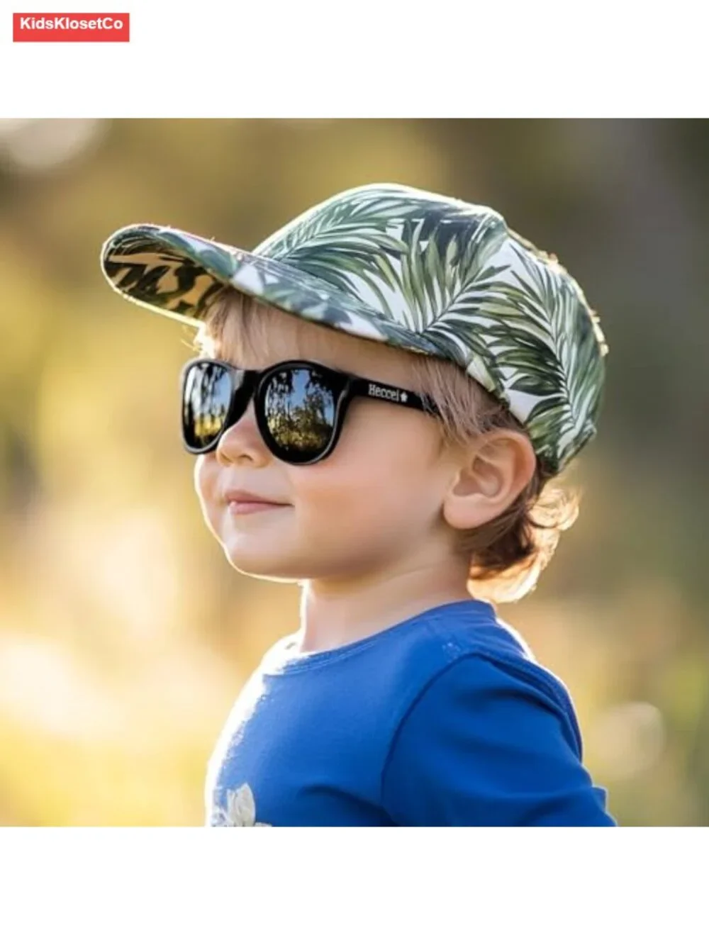 Baby Sunglasses with Strap - UV Protection Polarized Pebble Sunglasses Bendable